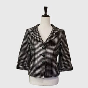 Vintage Ann Tayler Wool Blend Jacket Size 8